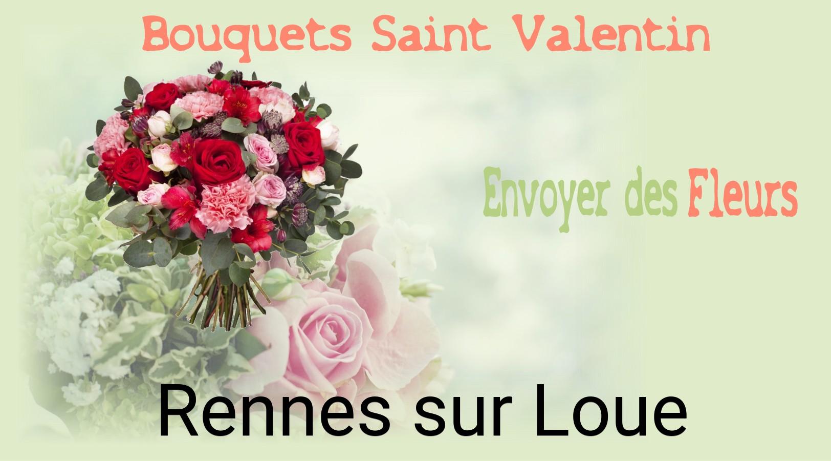Roses de Saint-Valentin livrées à Rennes-sur-Loue